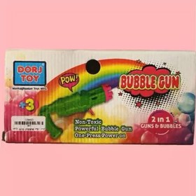 تصویر حباب ساز bubble gun دورج تویز 