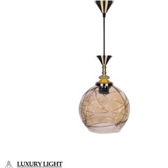 تصویر لوستر تک شاخه مدل شکوفا 