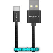 تصویر کابل تبدیل USB به Type-C کلومن مدل KD-34 طول 1 متر ا Koluman KD-34 USB To Type-C 1M Koluman KD-34 USB To Type-C 1M