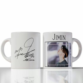 تصویر لیوان ماگ طرح بی تی اس مدل جیمین BTS Jimin mug