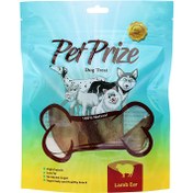 تصویر تشویقی سگ گوش گوسفند پت پرایز PetPrize Dog Treat Lamb Ear