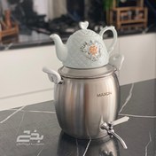 تصویر کتری و قوری مکسون ظرفیت ۶ لیتر 