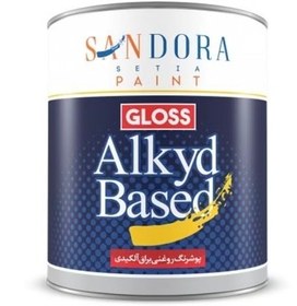 تصویر رنگ روغن ساندورا زرد کد ۵۲۳ یک کیلویی 