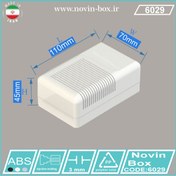 تصویر جعبه رومیزی 6029 سفید یا مشکی ابعاد L110*W70*H45 (mm) 