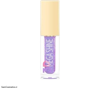 تصویر رژلب مایع مدل 3D Mega Shine گلدن رز 122 Golden Rose 3D Mega Shine Lipgloss