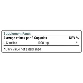 تصویر کپسول ال کارنیتین فیت لایف 500 میلی گرم لایف ان 60 عددی 