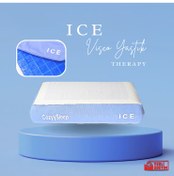 تصویر بالش ویسکو یخی سفید انگلیش هوم 