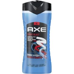 تصویر شامپو بدن آکس اسپرت بلست Axe Sport Blast حجم 400 میلی لیتر 