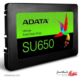 تصویر حافظه ssd ای دیتا مدل su650 ظرفیت 512 گیگابایت Adata SU650 512GB Internal SSD