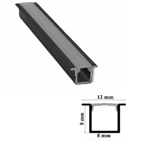 تصویر پروفیل لاینر توکار 8mm 