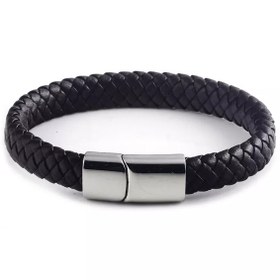 تصویر دستبند چرمی مدل ترندز 