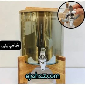 تصویر کلمن چهار لیتری وود برد شامپاینی 