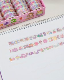 تصویر چسب واشی شفاف 