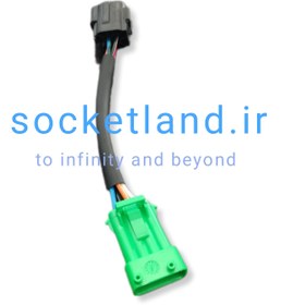 تصویر سوکت تبدیل سنسور اکسیژن زیمنس به ساژم - زیمنس به ساژم socket