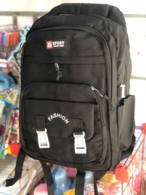 تصویر کیف مدرسه ای مخملی وارداتی کد 62078 School bag1