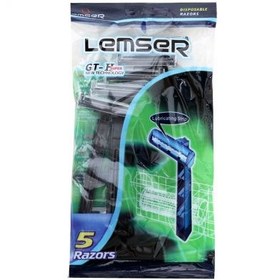 تصویر خودتراش دوراکو جی تی اچ سوپر بسته 5 عددی لمسر Lemser Doracoo GT-H Super Razor Pack Of 5