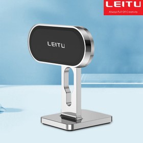 تصویر پایه نگهدارندهٔ گوشی موبایل مغناطیسی لیتو مدل LEITU LR-8 ا Leitu LR-8 Magnetic Mobile Phone Holder Leitu LR-8 Magnetic Mobile Phone Holder