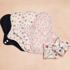 تصویر پد قاعدگی پارچه‌ای (تریکو) 