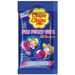 تصویر آدامس پشمکی چوپا چوپس بستنی میوه ای 