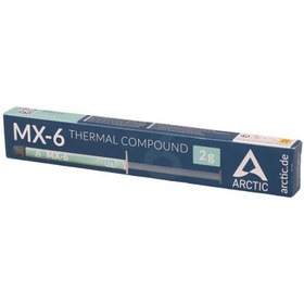 تصویر خمیر سیلیکون سرنگی Arctic MX-6 2g Arctic MX-6 2g Silicone Thermal Grease