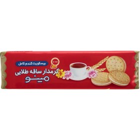 تصویر بیسکوئیت کرمدار ساقه طلایی مینو – 192 گرم 