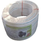 تصویر شیلنگ 9 گازی شفاف دولایه نخ‌دار 