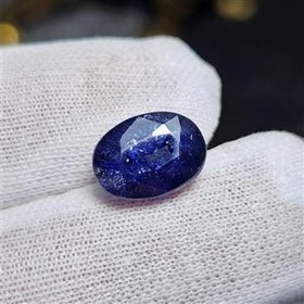 تصویر نگین سنگ یاقوت کبود معدنی 36900 