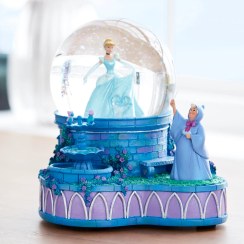 تصویر گوی موزیکال کلکسیونی سیندرلا دیزنی؛Cinderella Snow Globe 