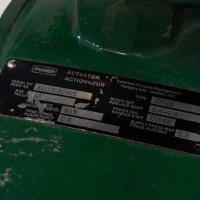 تصویر کنترل ولو پروانه ای فیشر سایز “4 