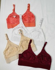 تصویر سوتین تک کش پهن 