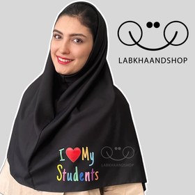 تصویر مقنعه چاپی ۵۱ 