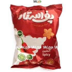 تصویر اسنک چهار جوانه 50 گرم (آتشین ) پف استار Puff Star four seed snack (spicy) 50g