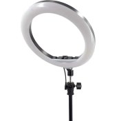 تصویر رینگ لایت ZEUS YQ-360A RING LIGHT(35 سانتی متر 30 وات)+سه پایه 