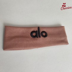 تصویر هد بند دخترانه الو alo قهوه ای کد 28 