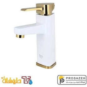 تصویر شیر روشویی طوفان فلز مدل برمودا - کروم Tofan Felez Pillar Faucet Bermuda Model