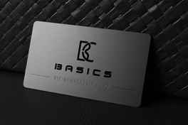 تصویر کارت ویزیت Basics پلکسی 