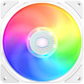 تصویر فن کیس کولر مستر مدل SICKLEFLOW 120 RGB WHITE 1 FAN 