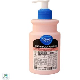 تصویر وازلین دست و بدن دافی 