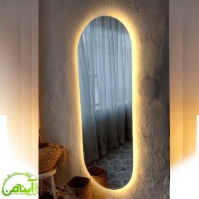 تصویر آینه قدی بکلایت - کپسولی 