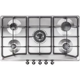 تصویر اجاق گاز استیل ۵ شعله درسا مدل رایکا DG2207-5M Dorsa Steel Hob Model Rayka