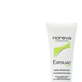 تصویر کرم مرطوب کننده فاقد چربی اکسفولیاک نوروا noreva exfoliac reconstructive cream