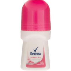 تصویر مام رول ضد تعریق زنانه رکسونا پودر درای حجم 50 میل Rexona Powder Dry 48h Roll On Deodorant For Women 50ml