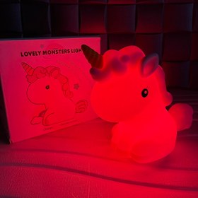 تصویر چراغ خواب یونیکورن مدل Unicorns Gifts for Girls, Orenic Unicorn Night Light 