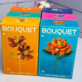 تصویر لگو طرح گل (شاخه ای) - ۶ 