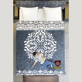 تصویر پتو دونفره ۱۹۰*۲۲۰ سورنا طرح حنا 