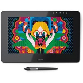 تصویر قلم و صفحه نمایش وکام 13 اینچ مدل سینتیک DTH-1320 Wacom Cintiq Pro DTH-1320 13 Inch Pen Displays