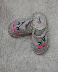 تصویر پاپوش نمدی زنانه 