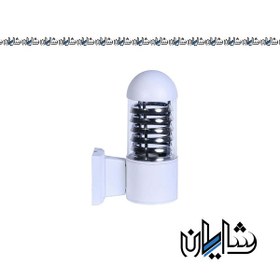 تصویر چراغ دیواری پارکی MB23 بدنه سفید EDC Park wall lamp MB23 white body EDC