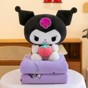 تصویر عروسک پتویی کرومی ارتفاع ۴۰ سانتی متر 