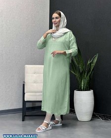 تصویر ساحلی نوار دوزی زنانه کد1425 